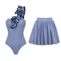 Striped Navy Set