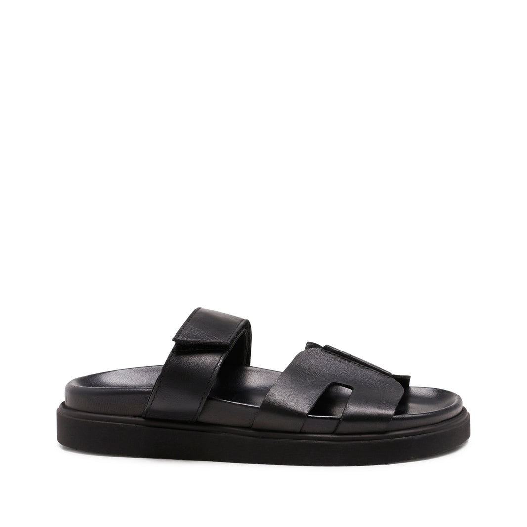 Sandale Ombre Noir — Vue profil