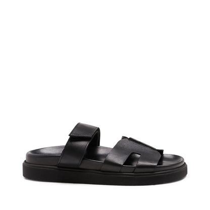Sandale Ombre Noir — Vue profil