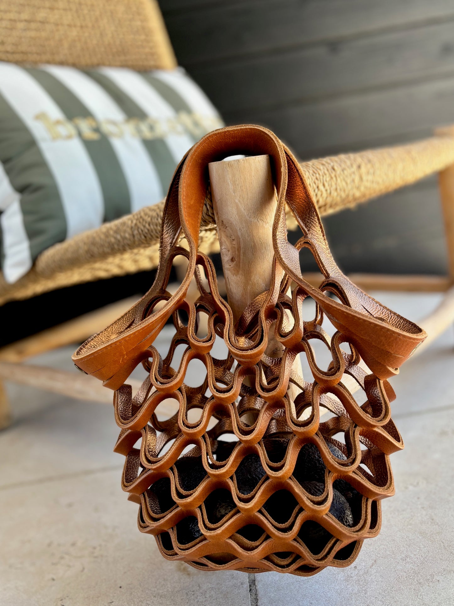 Sac ZEST — Filet Cuir Artisanal